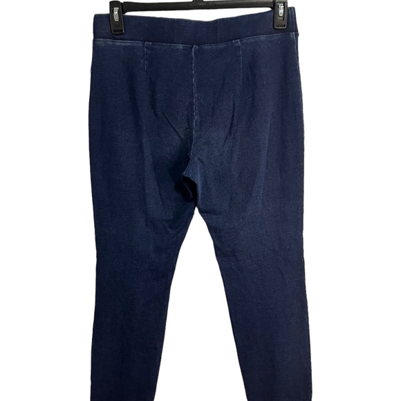 Pure Jill Jeans Women Size Small Blue Pull On Tapered Ankle Stretch Denim - Picture 7 of 11